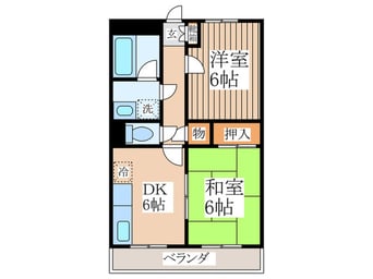 間取図 桜パレス
