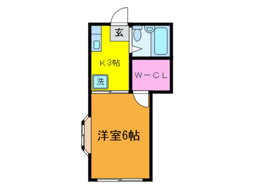 間取図 ケンコテ－ジ