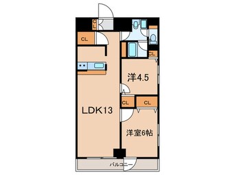 間取図 Ｌコート学芸大