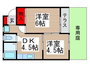 間取図 メゾン美田