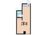 サンエ－ハイツ 1Rの間取り