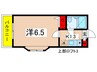 ｸﾞﾘｰﾝﾊｲﾂ 1Kの間取り
