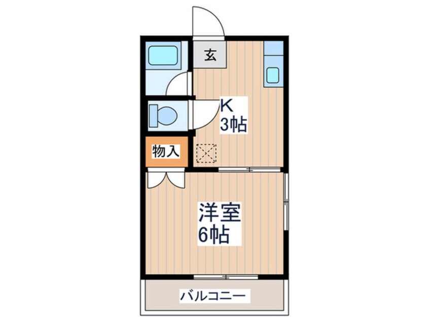 間取図 ハイツ東光