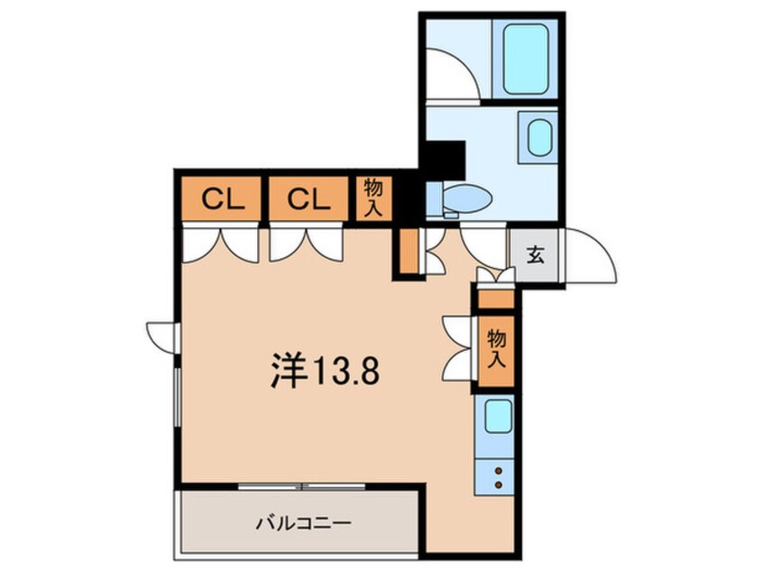 間取図 カーザ・エルミタッジオ