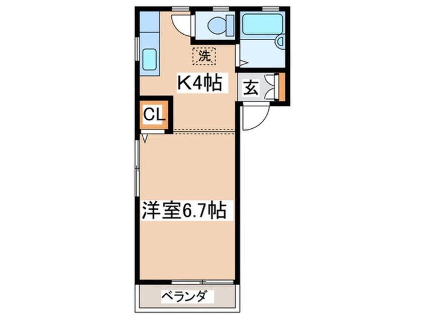 間取図 メゾン東海岸