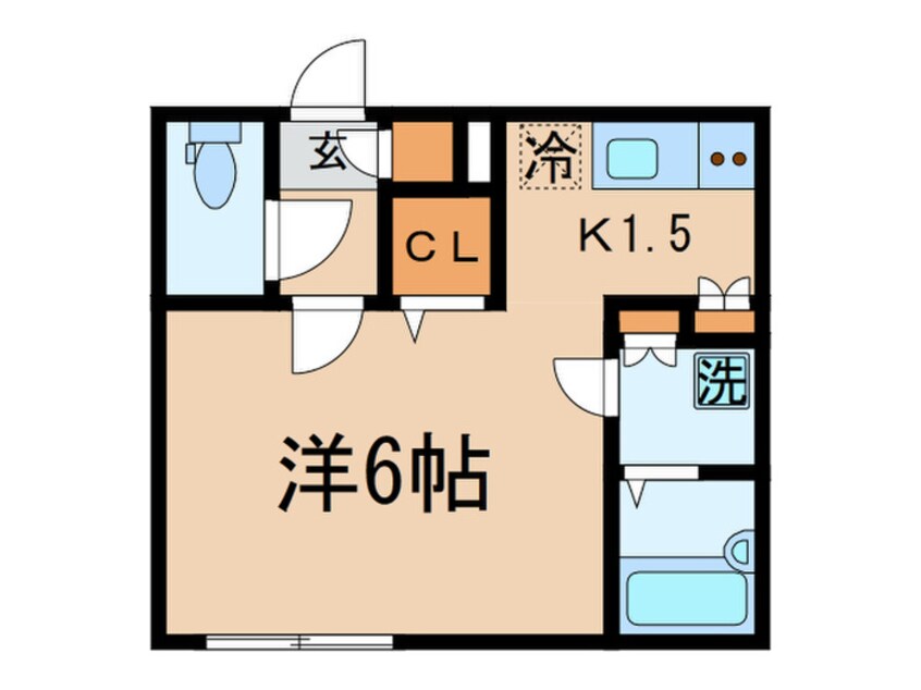 間取図 ブランシェ大森山王