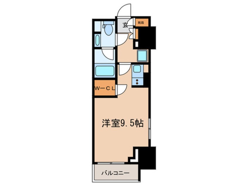 間取図 パークアクシス赤塚