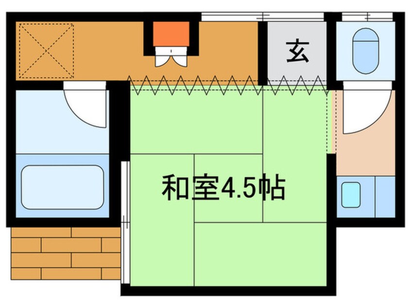 間取図 サンハイツ