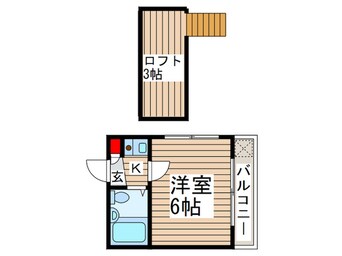 間取図 ジンハイツ東船橋