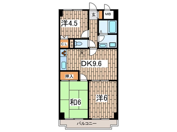 間取り図 スカイパレス東戸塚