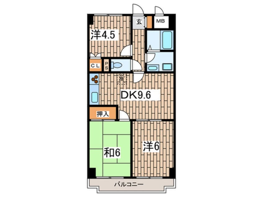 間取図 スカイパレス東戸塚