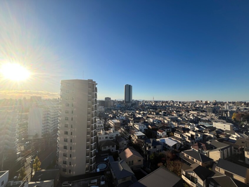 室内からの展望 メインステージ十条Ⅱ（1101）