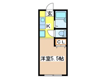 間取図 オ－シャンハイツパ－ト２