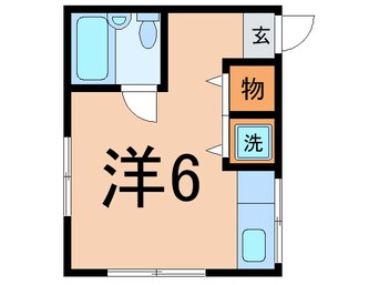 間取図 外川荘