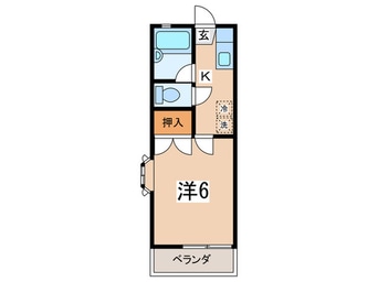 間取図 第2NKハイツ