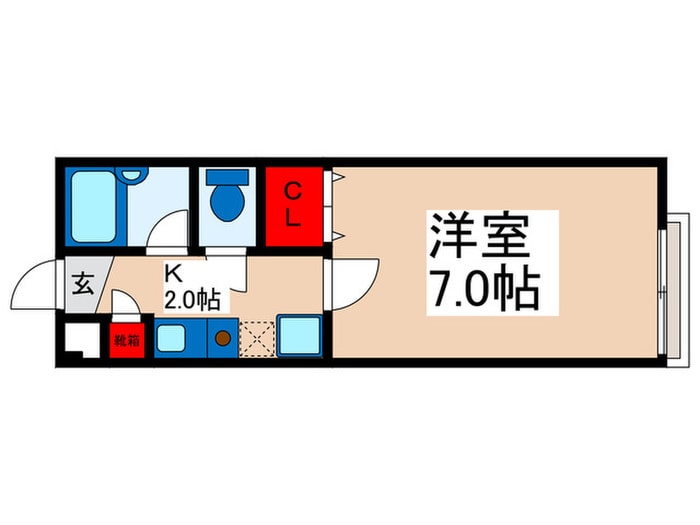 間取り図 サン．ヒガシノ