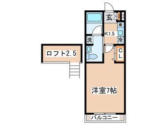 間取図 ウイング　コ－ト