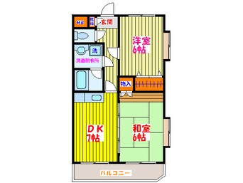 間取図 エクレ－ル・クレスト