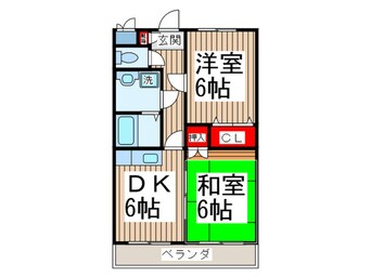 間取図 エクレ－ル・クレスト