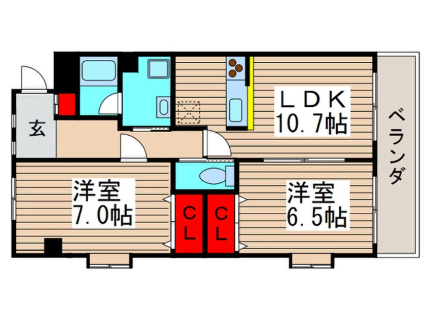 間取図 シャングリア丸太