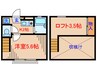 コンフォ－ト新城 1Kの間取り