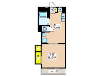 間取図 第２エコーマンション