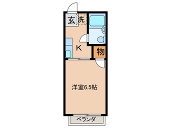 間取図 シティハイム青葉