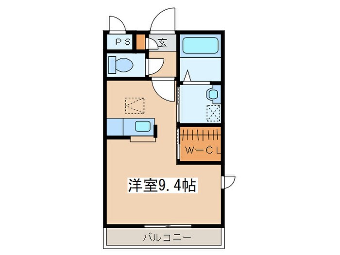 間取り図 グランソレイユ二子