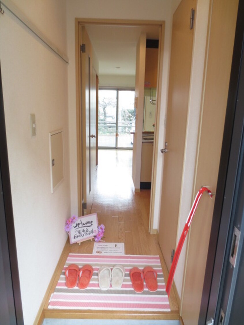 玄関 グランソレイユ二子