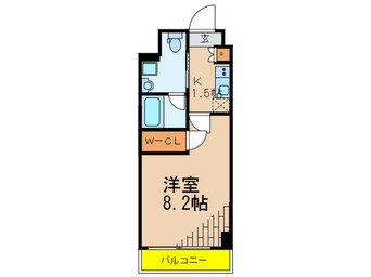 間取図 ﾒｲｸｽﾃﾞｻﾞｲﾝ糀谷ｱｼﾞｰﾙｺｰﾄ