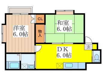 間取図 カ－サ井上