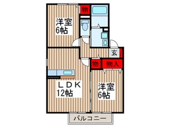間取図 サニーフラットⅠ