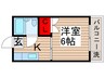 第2小川マンション 1Kの間取り