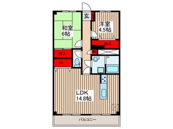 間取図 ドムス壱番館