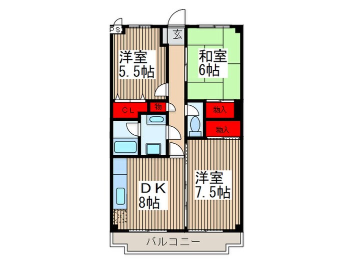 間取り図 ドムス壱番館