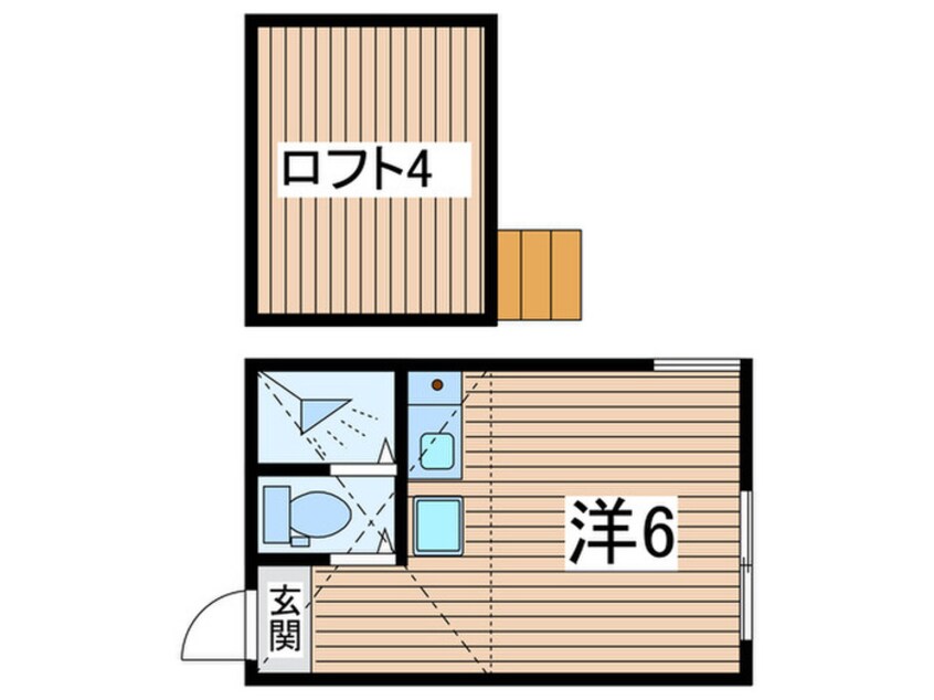 間取図 ユナイト菅キャロライン