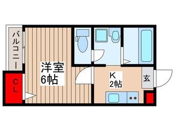 間取図 仮)アークシティ一ノ割