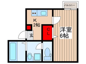 間取図 仮)アークシティ一ノ割