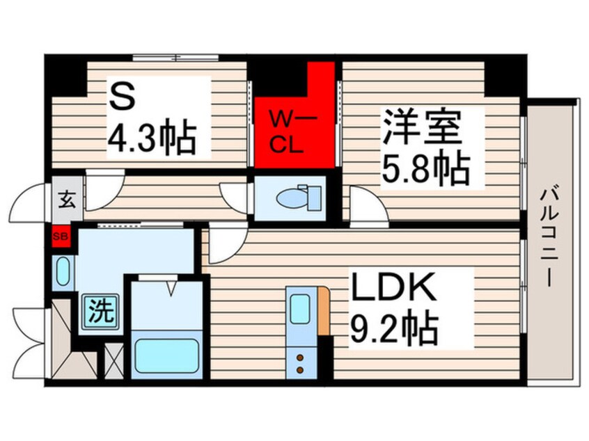 間取図 グレイスコート清澄白河