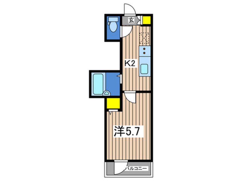 間取図 MELDIA保土ヶ谷Ⅱ