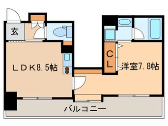 間取図 クリオ文京小石川