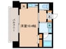 クリオ文京小石川 1Rの間取り