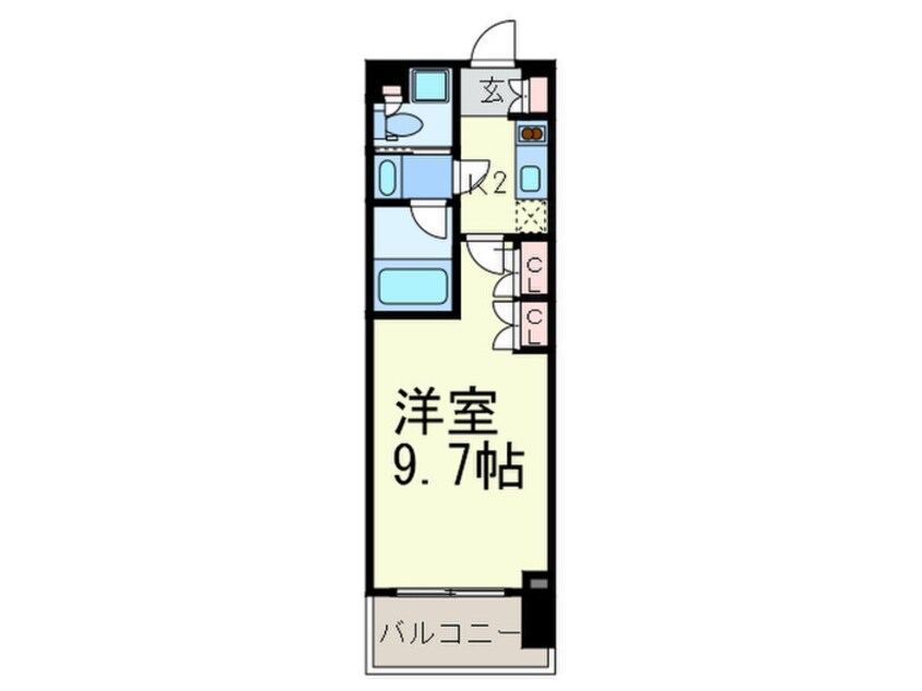 間取図 パ－クハビオ渋谷神山町