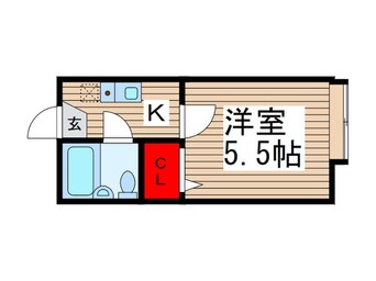 間取図 パストラル松戸