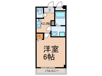 間取図 パルトネール井荻