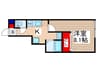 Rifugio 1Kの間取り