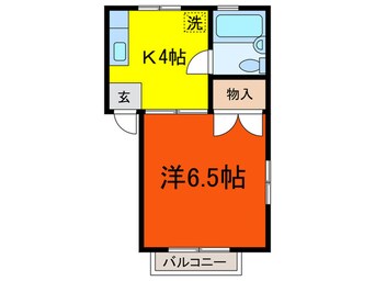 間取図 コ－ポロイヤル