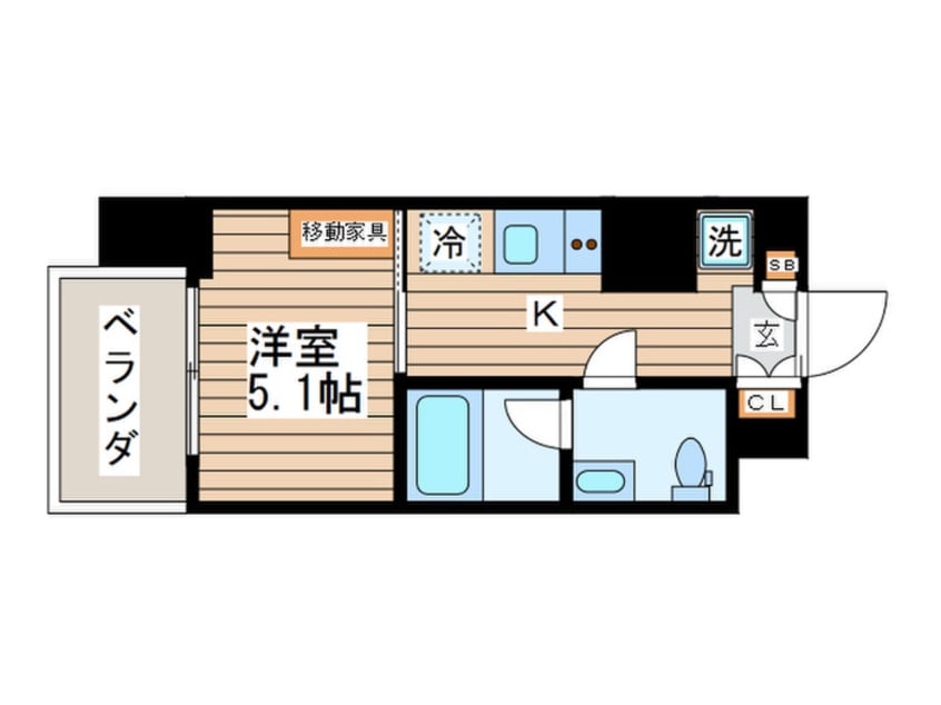 間取図 TOKIO久米川タワー