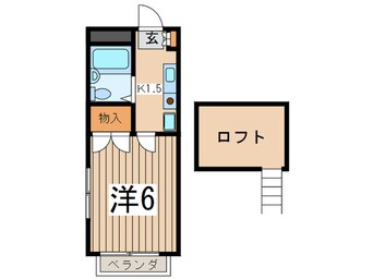 間取図 ハイツト－マス