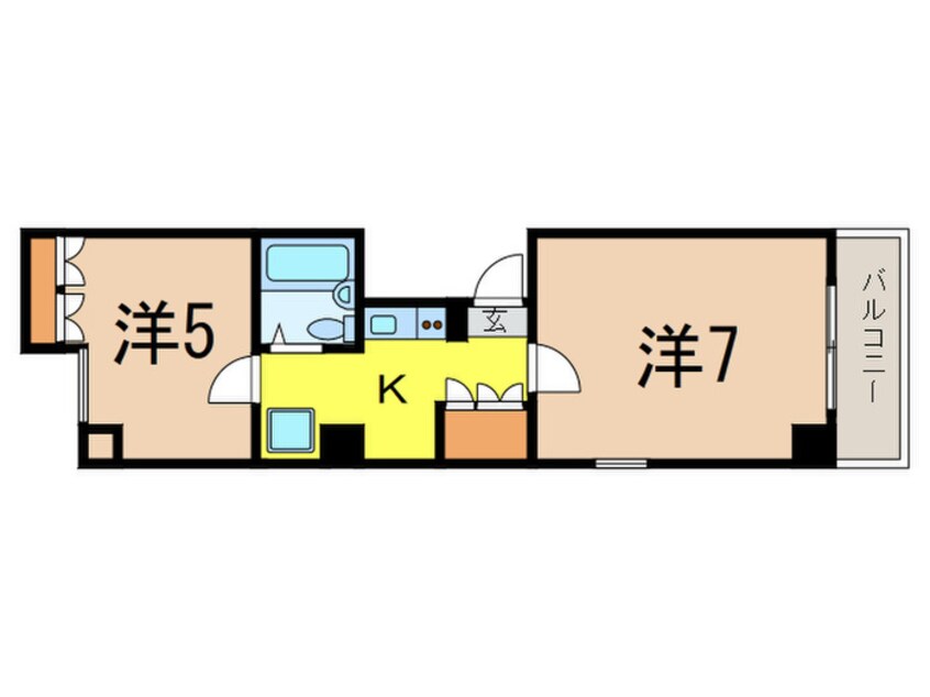 間取図 ベルソードパル目白